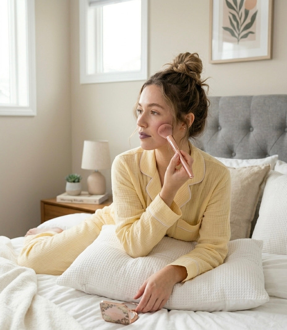 Creamy Yellow PJ Set