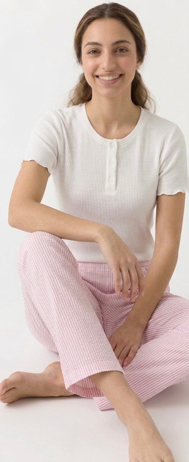 Pink Latte Pajama Set